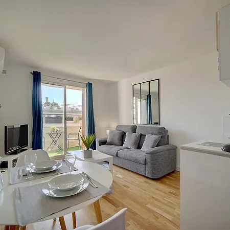 Le Palm - 100m - Croisette - Verriere Cote D'azur Апартаменты